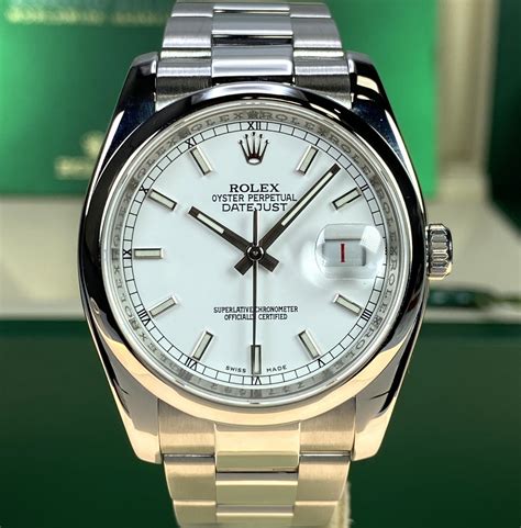 rolex 116200 white